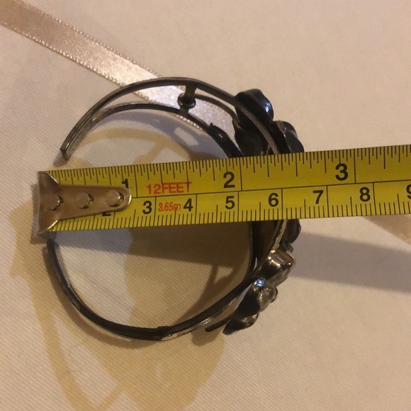 Vintage sterling silver bangle bracelet - Picture 5 of 5